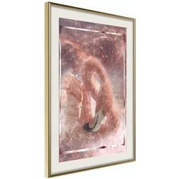 Arkiio Affisch Space Flamingo [Poster] 40x60 Poster